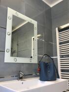 Zrcadlo 60 x 80 cm potisk spirála ANDREJ